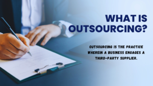 What is the definition of outsourcing